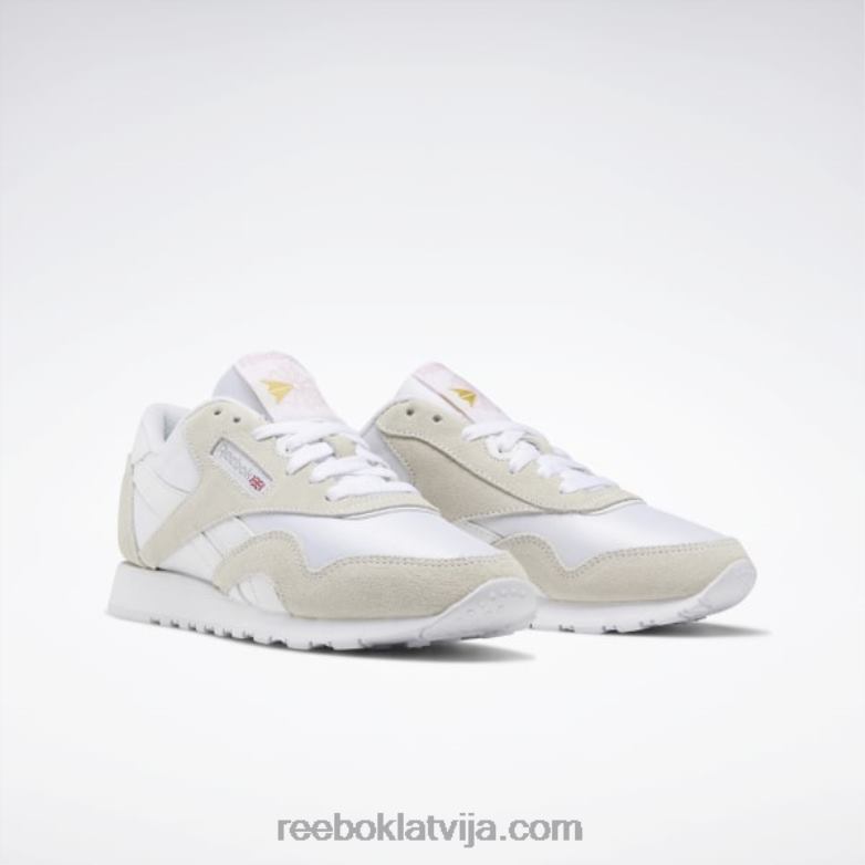 klasiski neilona sieviešu apavi0T464467 Reebok balts/gaiši pelēks