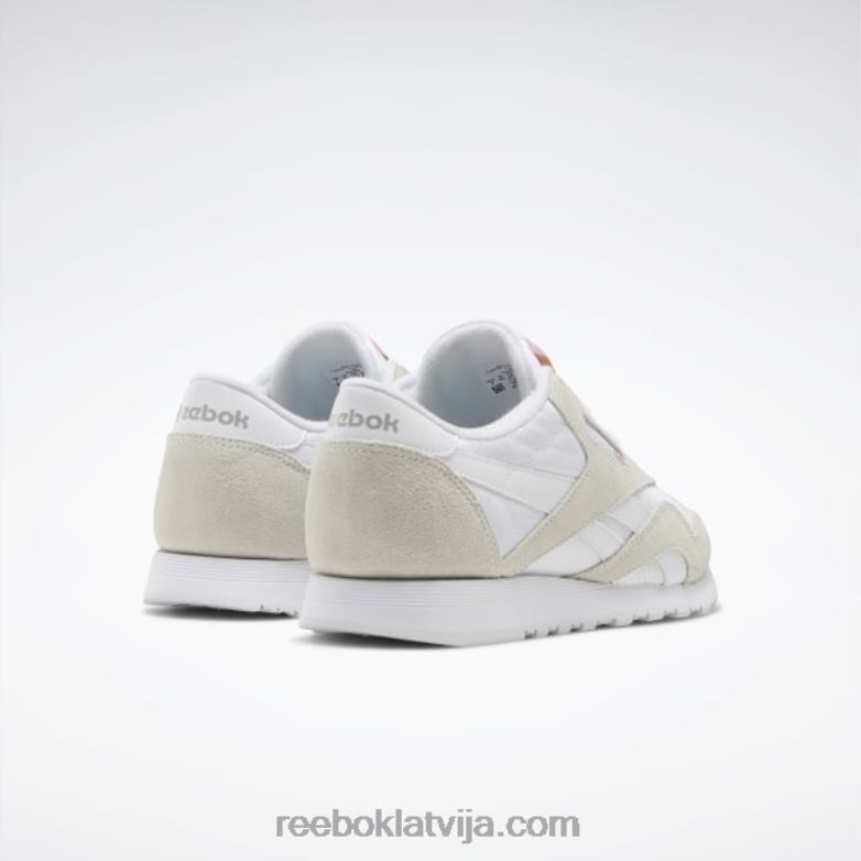 klasiski neilona sieviešu apavi0T464467 Reebok balts/gaiši pelēks