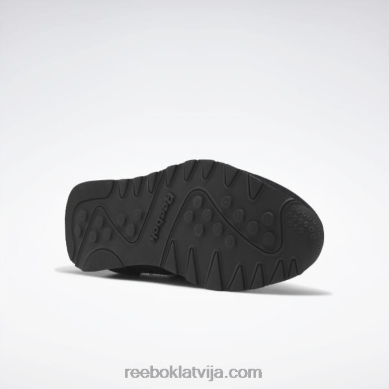 klasiski neilona vīriešu apavi0T4641078 Reebok kodols melns/tīri pelēks 7