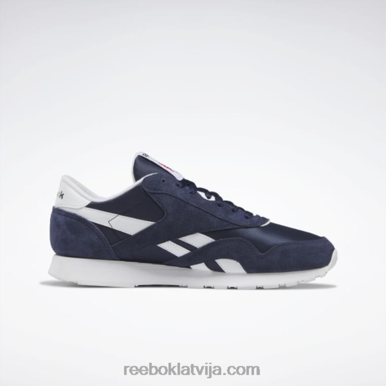 klasiski neilona vīriešu apavi0T4641083 Reebok vektors navy/ftwr balts