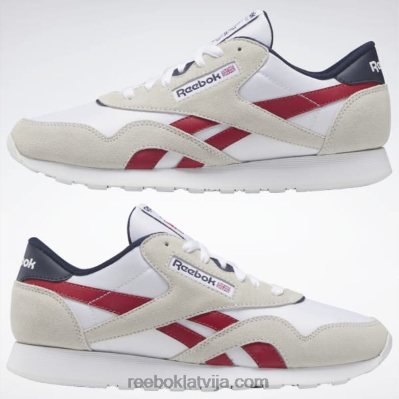 klasiski neilona vīriešu apavi0T4641100 Reebok ftwr balts/flash red/vector navy