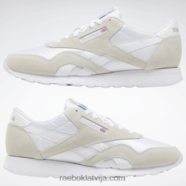 klasiski neilona vīriešu apavi0T4641141 Reebok balts/gaiši pelēks