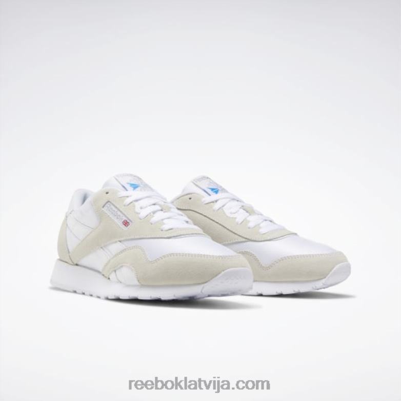 klasiski neilona vīriešu apavi0T4641141 Reebok balts/gaiši pelēks