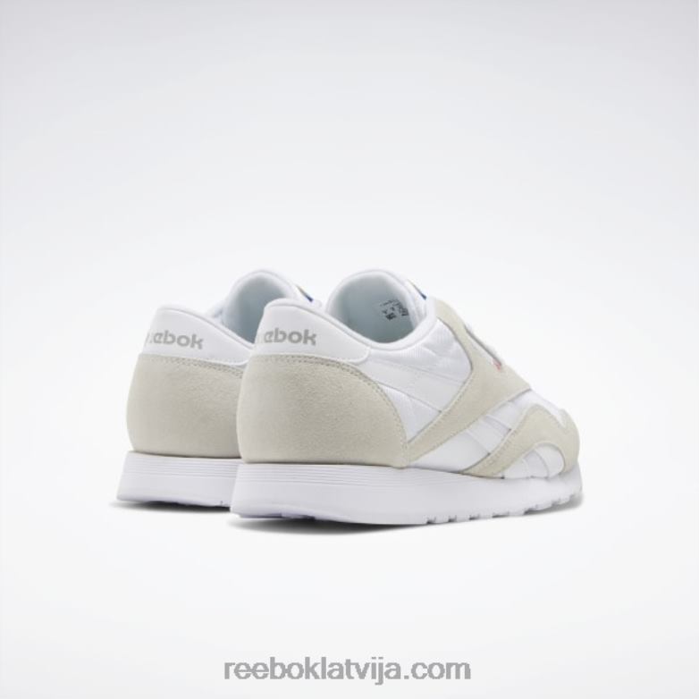 klasiski neilona vīriešu apavi0T4641141 Reebok balts/gaiši pelēks