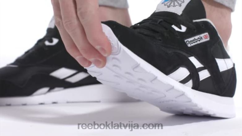 klasiski neilona vīriešu apavi0T4641179 Reebok melns balts