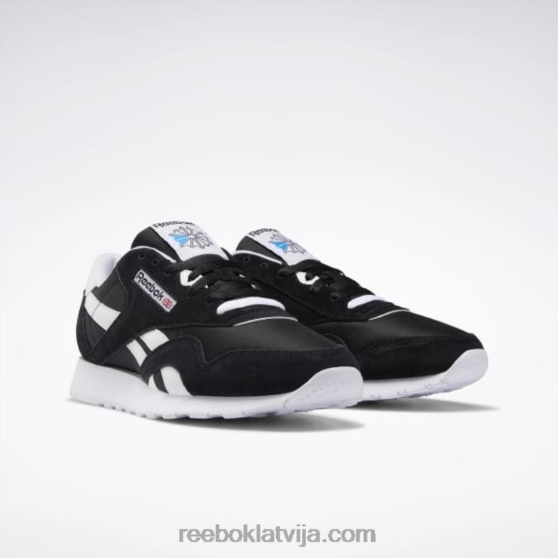 klasiski neilona vīriešu apavi0T4641179 Reebok melns balts