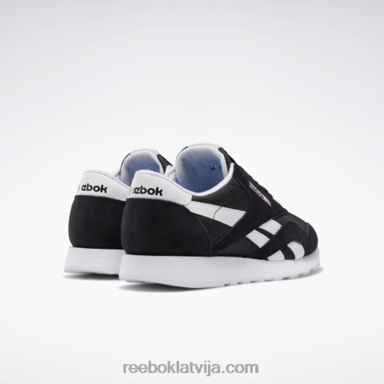 klasiski neilona vīriešu apavi0T4641179 Reebok melns balts