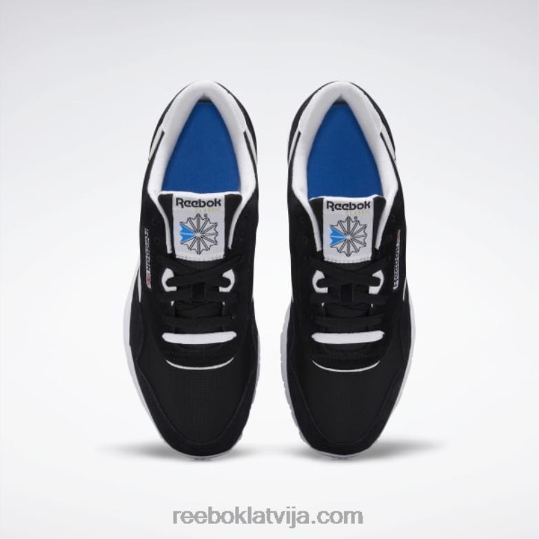 klasiski neilona vīriešu apavi0T4641179 Reebok melns balts