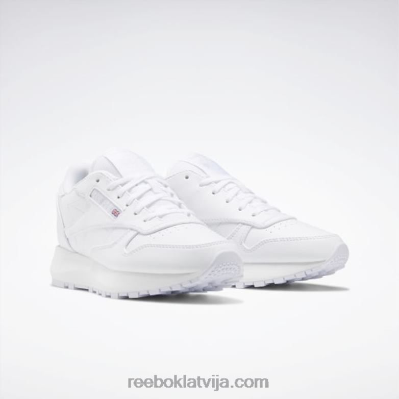 klasiski sp sieviešu vegānu apavi0T464413 Reebok ftwr balts/tīri pelēks 2