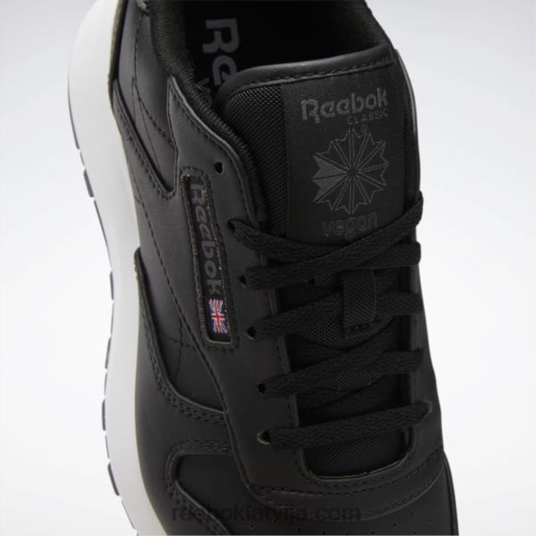 klasiski sp sieviešu vegānu apavi0T464434 Reebok kodols melns/tīri pelēks 7