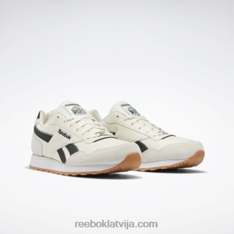 klasiskie harman run vīriešu apavi0T4641318 Reebok krīts/glen zaļš/melns