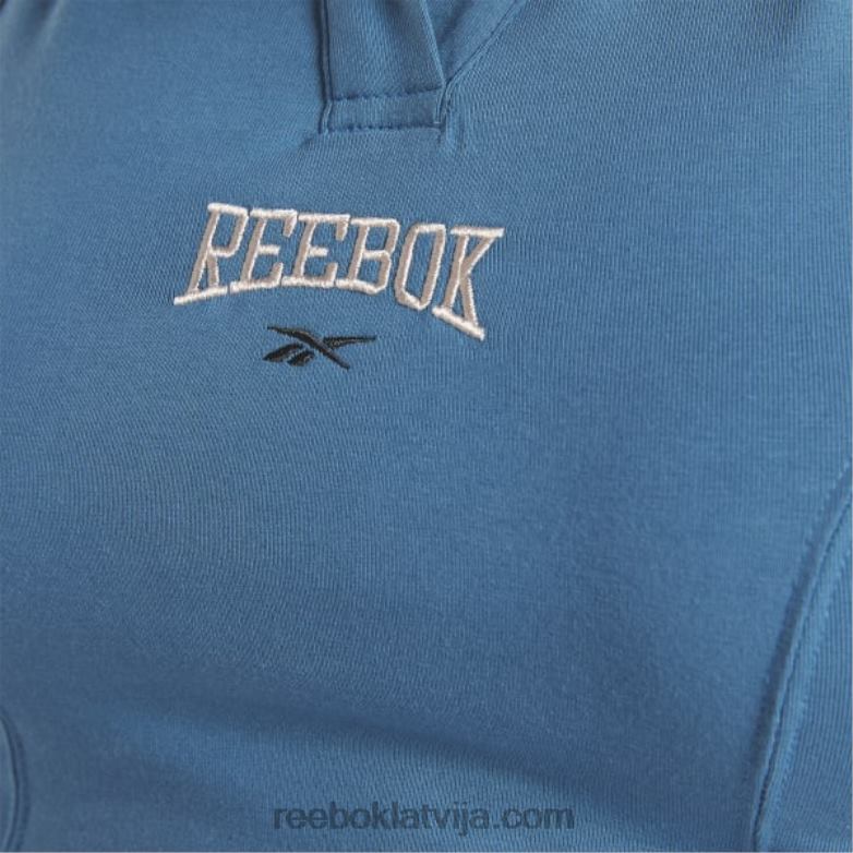 klasisks augstskolas tops sievietes 0T464854 Reebok tēraudzils s23-r