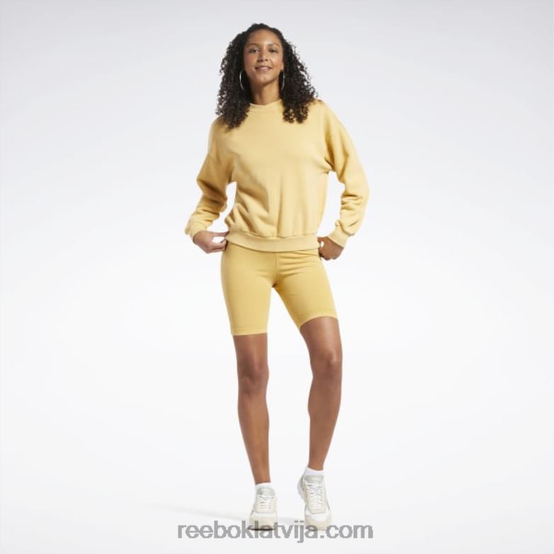 klasisks dabīgas krāsas sporta krekls sievietes 0T464856 Reebok spilgts okers