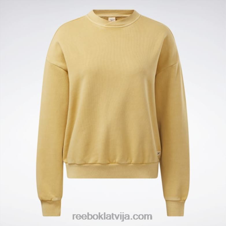 klasisks dabīgas krāsas sporta krekls sievietes 0T464856 Reebok spilgts okers