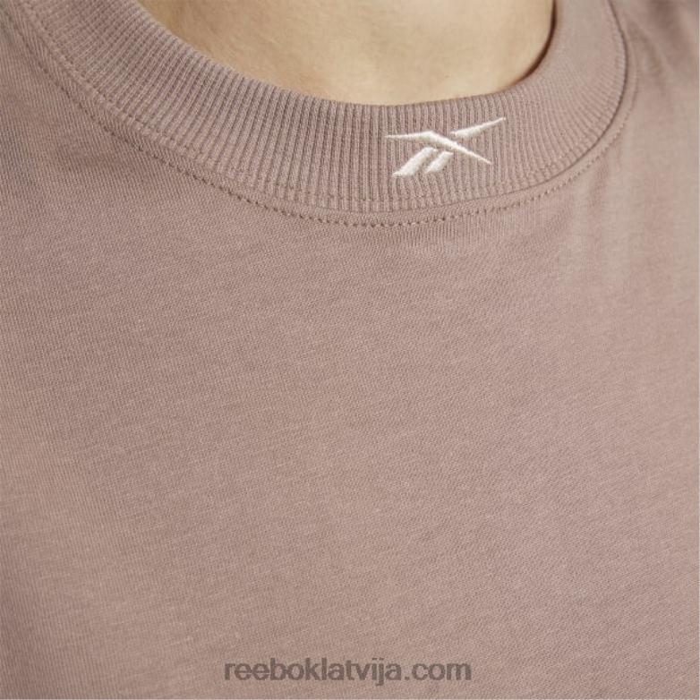 klasisks džersija muskuļu topis sievietes 0T464803 Reebok taupe