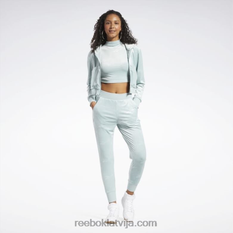 klasisks enerģijas pieguļošs tops sievietes 0T464887 Reebok piejūras pelēks