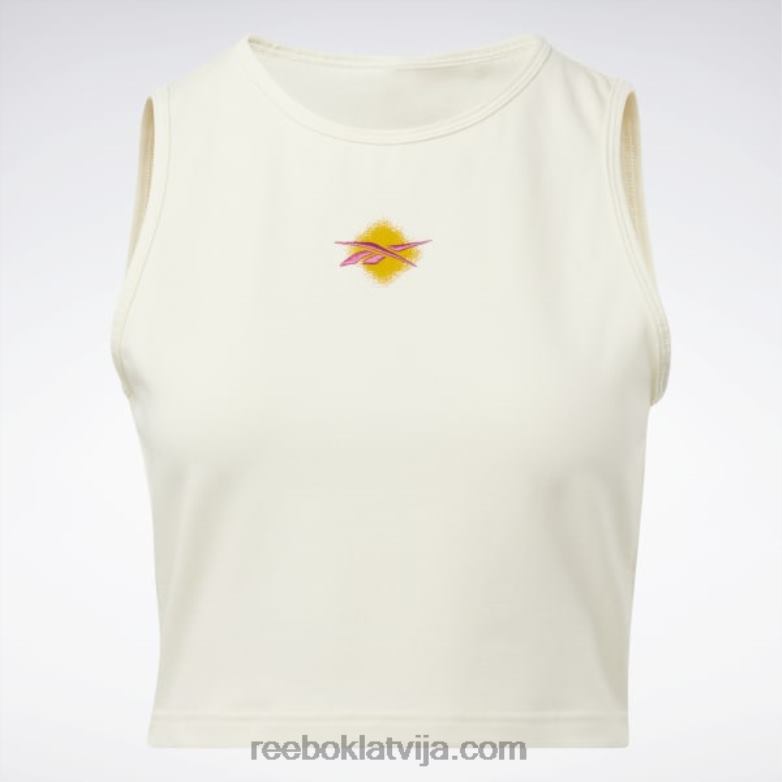 klasisks grafiskais tops sievietes 0T464672 Reebok klasisks balts