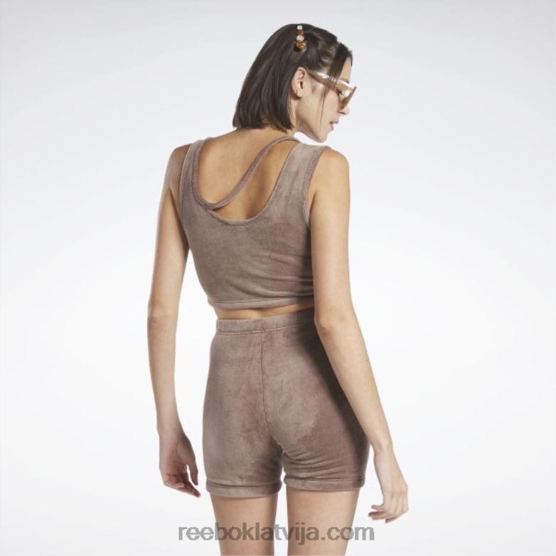 klasisks plīša tops sievietes 0T464891 Reebok taupe