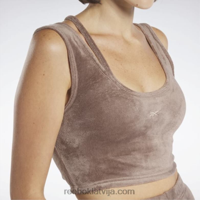 klasisks plīša tops sievietes 0T464891 Reebok taupe