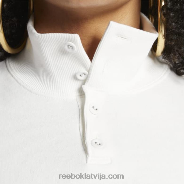 klasisks universitātes sporta krekls (plus izmērs) sievietes 0T464863 Reebok krīts
