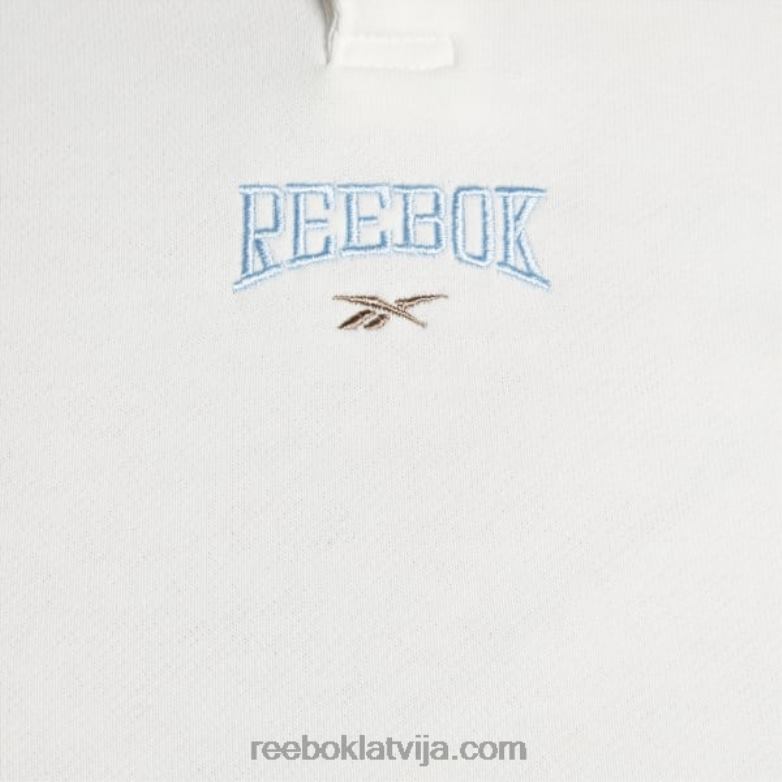 klasisks universitātes sporta krekls (plus izmērs) sievietes 0T464863 Reebok krīts