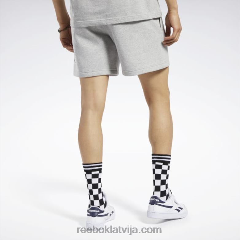 klasisku zīmolu lepni šorti vīriešiem 0T4641210 Reebok vidēji pelēki virši