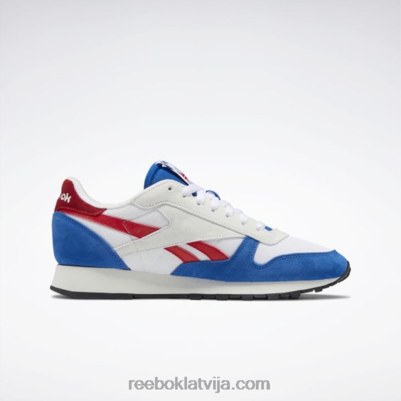 klasiskā āda padariet to par saviem apaviem0T464153 Reebok vektors zils/ftwr balts/vektors sarkans