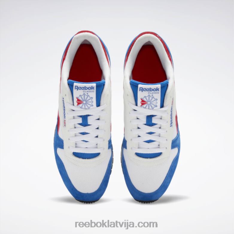 klasiskā āda padariet to par saviem apaviem0T464153 Reebok vektors zils/ftwr balts/vektors sarkans