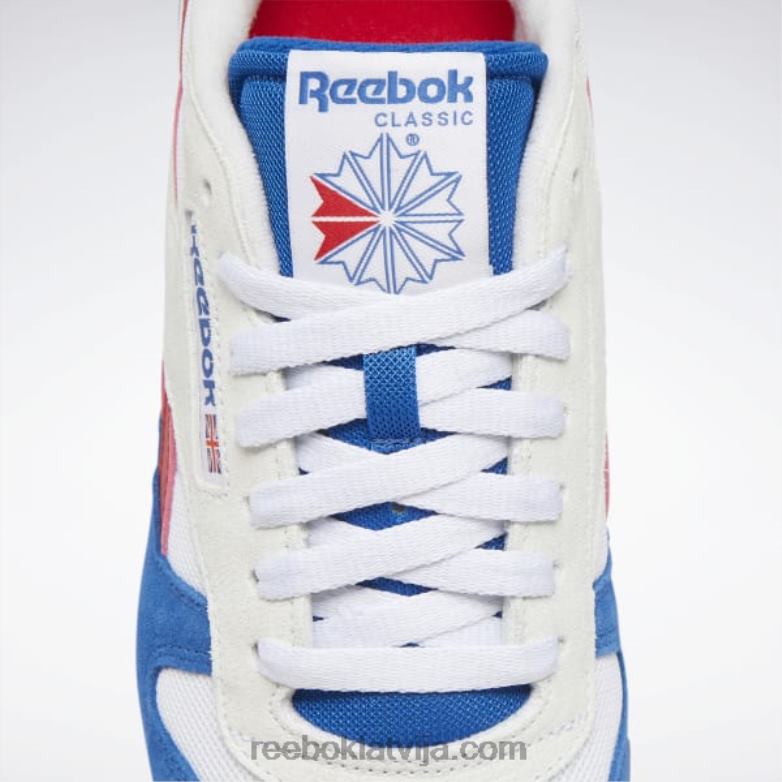 klasiskā āda padariet to par saviem apaviem0T464153 Reebok vektors zils/ftwr balts/vektors sarkans