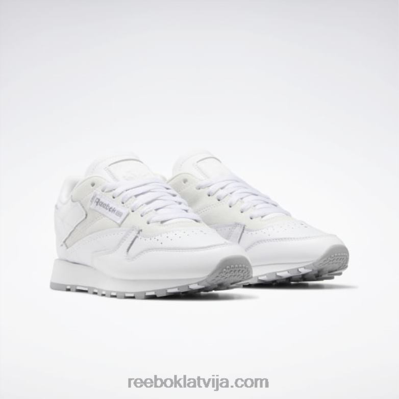 klasiskā āda padariet tās par savām sieviešu apaviem0T464192 Reebok ftwr balts/tīri pelēks 4/rodonīts
