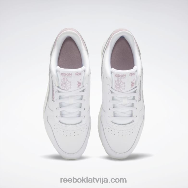 klasiskā āda padariet tās par savām sieviešu apaviem0T464209 Reebok ftwr balts/krīts/uzliets ceriņš