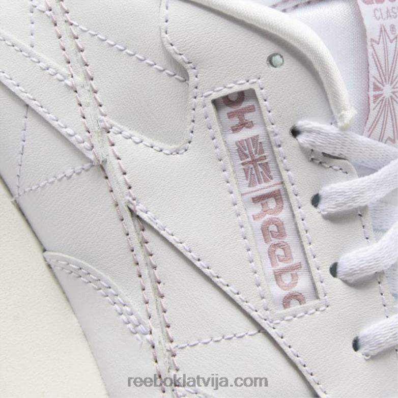 klasiskā āda padariet tās par savām sieviešu apaviem0T464209 Reebok ftwr balts/krīts/uzliets ceriņš