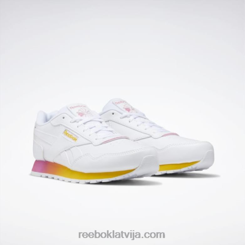 klasiskās Harman Run sieviešu apavi0T464826 Reebok ftwr balts/īsts rozā/vienmēr dzeltens