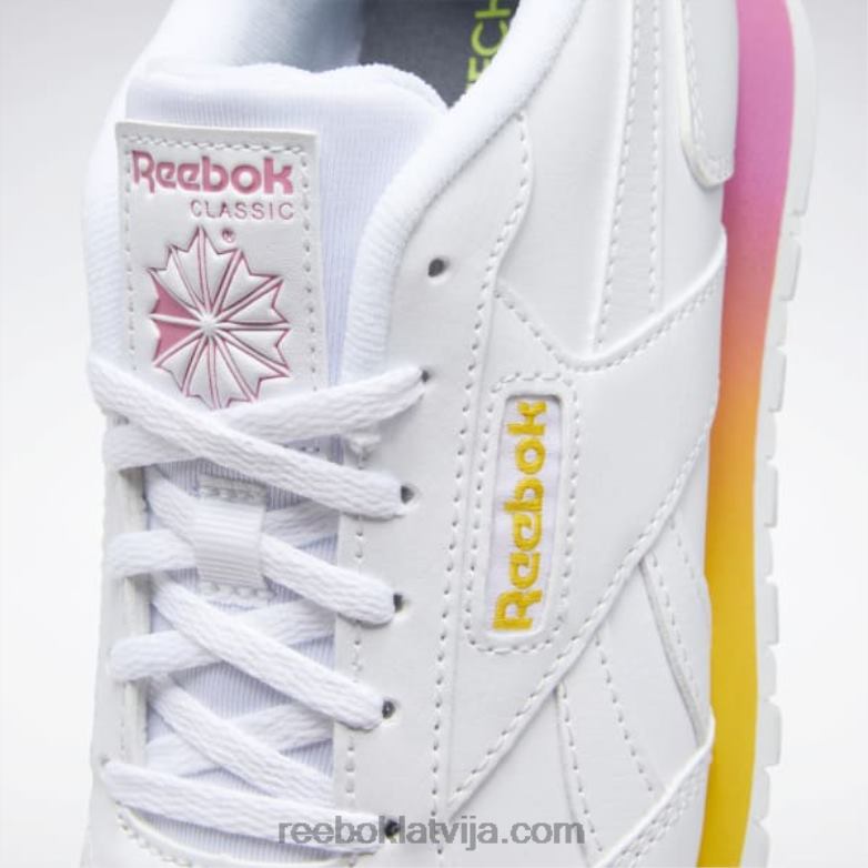klasiskās Harman Run sieviešu apavi0T464826 Reebok ftwr balts/īsts rozā/vienmēr dzeltens