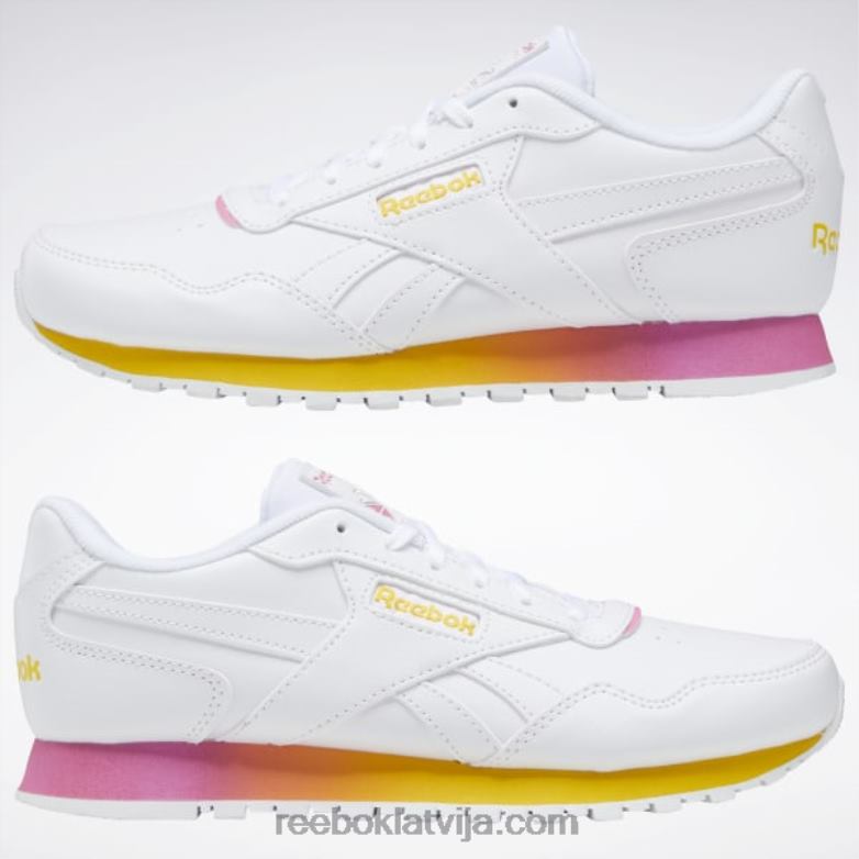 klasiskās Harman Run sieviešu apavi0T464826 Reebok ftwr balts/īsts rozā/vienmēr dzeltens