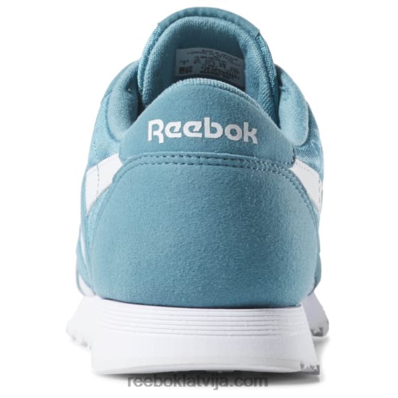klasiskās neilona krāsas kurpes0T464955 Reebok tirkīza/balta