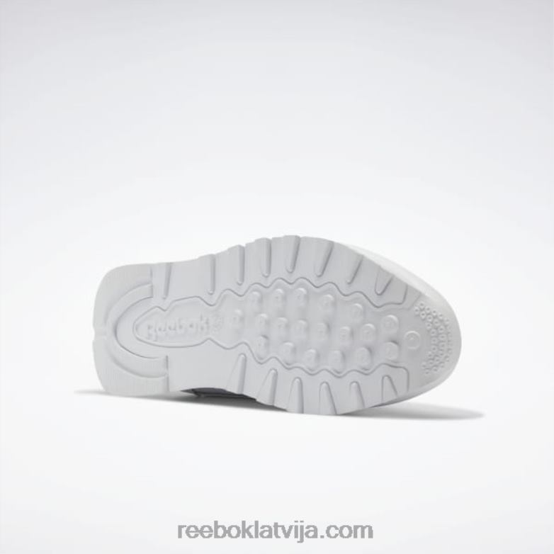 klasiskās ādas apavi - klases skola bērni 0T4641417 Reebok ftwr balts/vektorsarkans