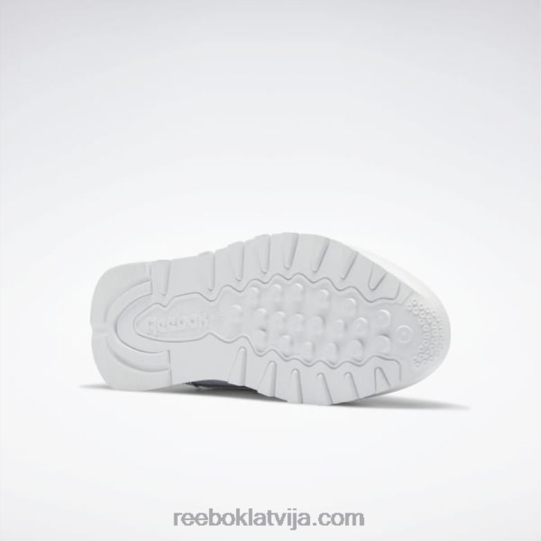 klasiskās ādas apavi - klases skola bērni 0T4641425 Reebok ftwr balts