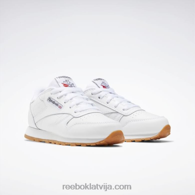 klasiskās ādas apavi - pirmsskolas vecuma bērni 0T4641408 Reebok multi