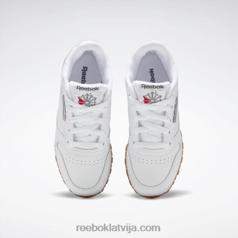 klasiskās ādas apavi - pirmsskolas vecuma bērni 0T4641408 Reebok multi