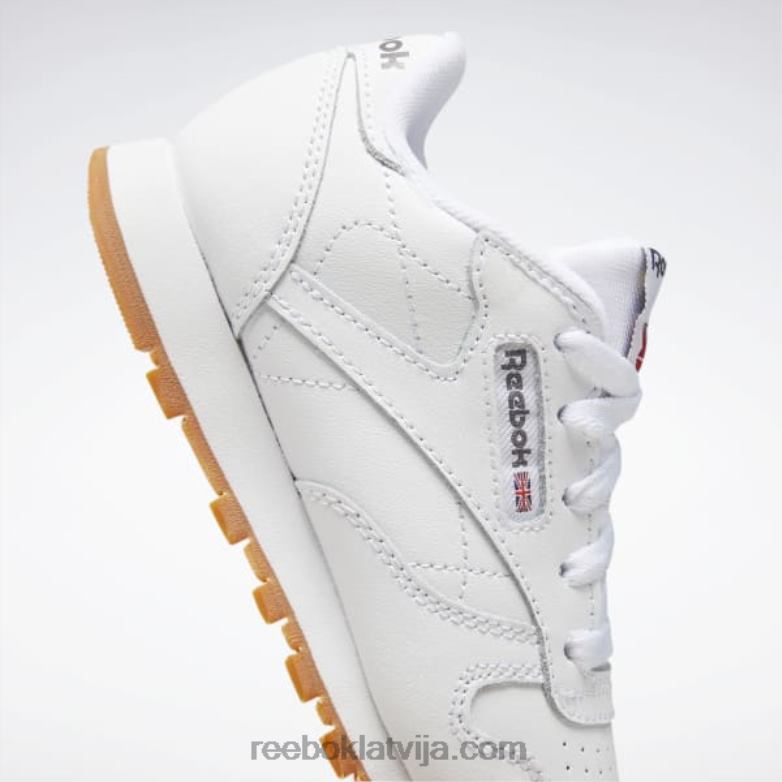 klasiskās ādas apavi - pirmsskolas vecuma bērni 0T4641408 Reebok multi
