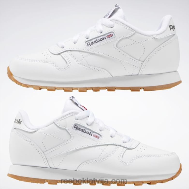 klasiskās ādas apavi - pirmsskolas vecuma bērni 0T4641408 Reebok multi