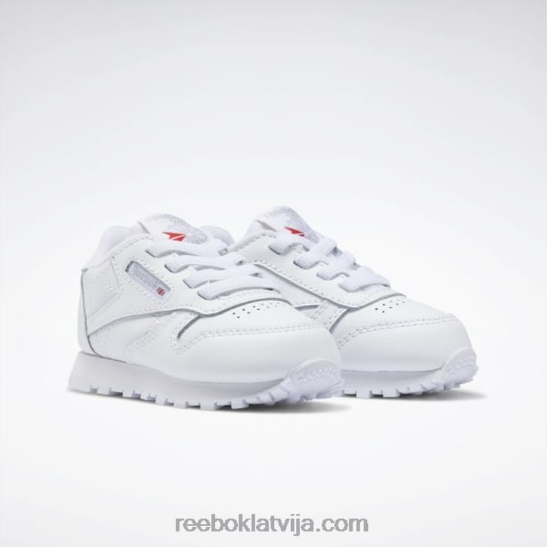 klasiskās ādas apavi - toddler bērni 0T4641376 Reebok ftwr balts