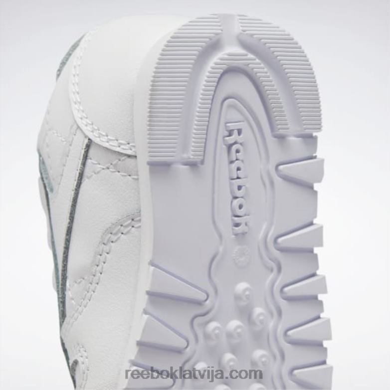 klasiskās ādas apavi - toddler bērni 0T4641376 Reebok ftwr balts