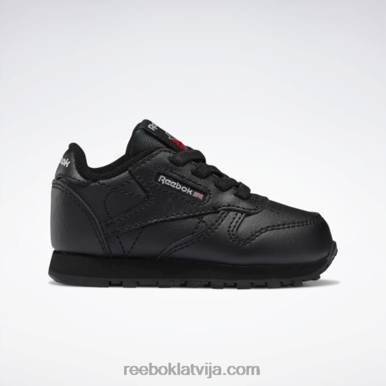klasiskās ādas apavi - toddler bērni 0T4641393 Reebok kodols melns