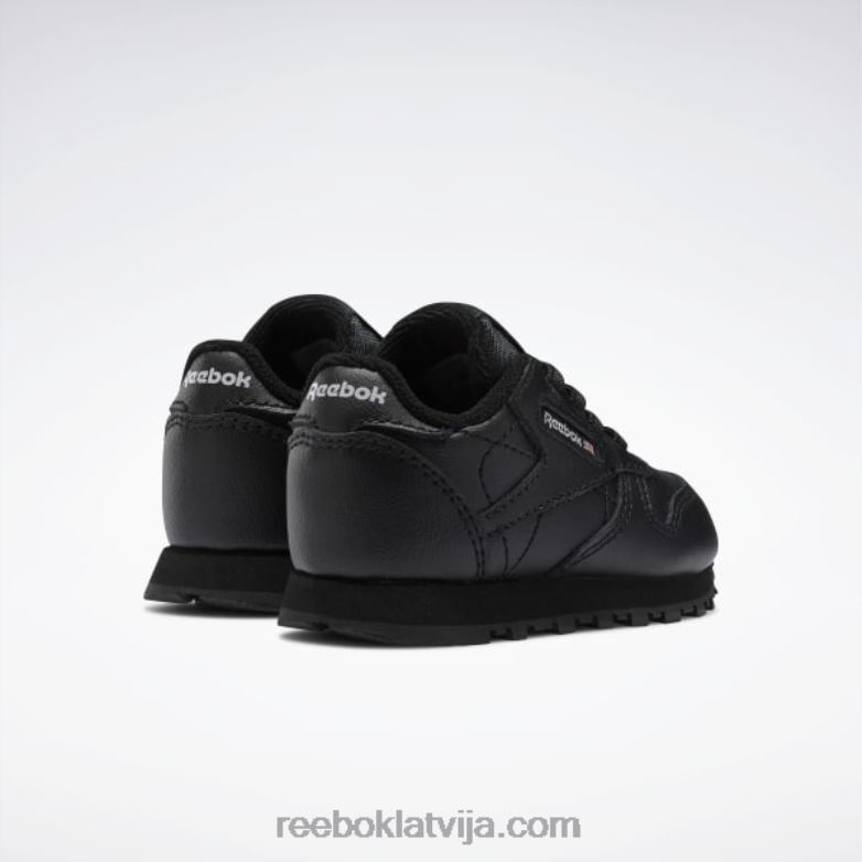 klasiskās ādas apavi - toddler bērni 0T4641393 Reebok kodols melns