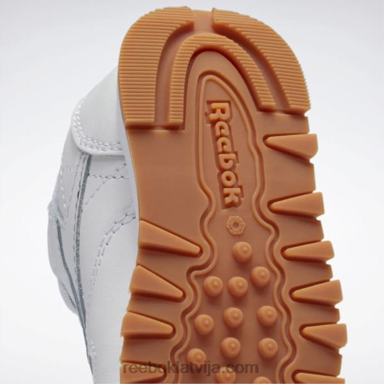 klasiskās ādas apavi - toddler bērni 0T4641448 Reebok ftwr balta/reebok gumijas gumija-02