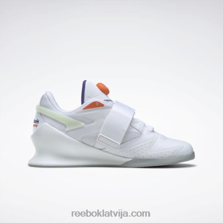 legacy lifter iii sieviešu svarcelšanas apavi0T464132 Reebok ftwr balts/bold violets/smash orange s23-r