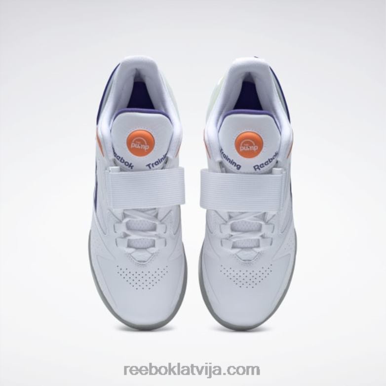 legacy lifter iii sieviešu svarcelšanas apavi0T464132 Reebok ftwr balts/bold violets/smash orange s23-r