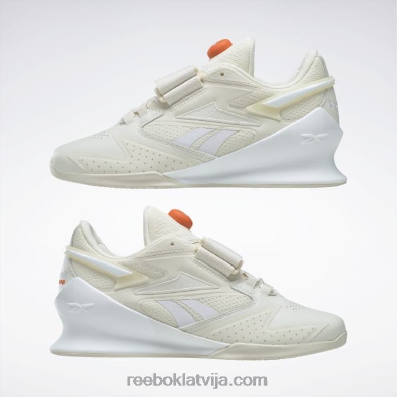 legacy lifter iii sieviešu svarcelšanas apavi0T464137 Reebok klasisks balts/ftwr balts/smash orange s23-r